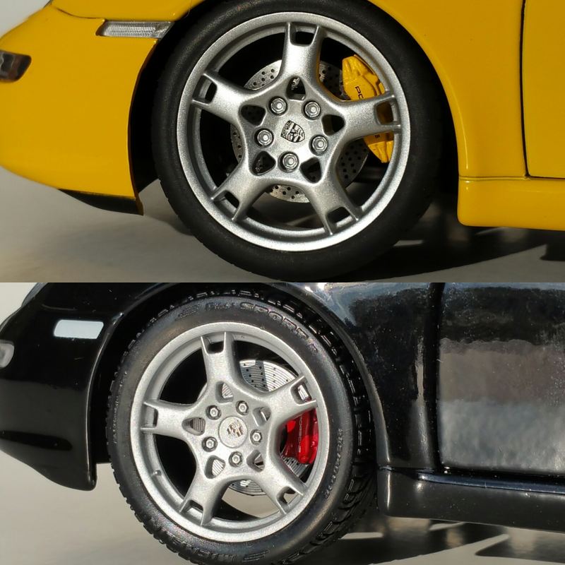 Illustration for article titled Teutonic Tuesday Battle: Porsche 911 Carrera S, AUTOart vs. Maisto